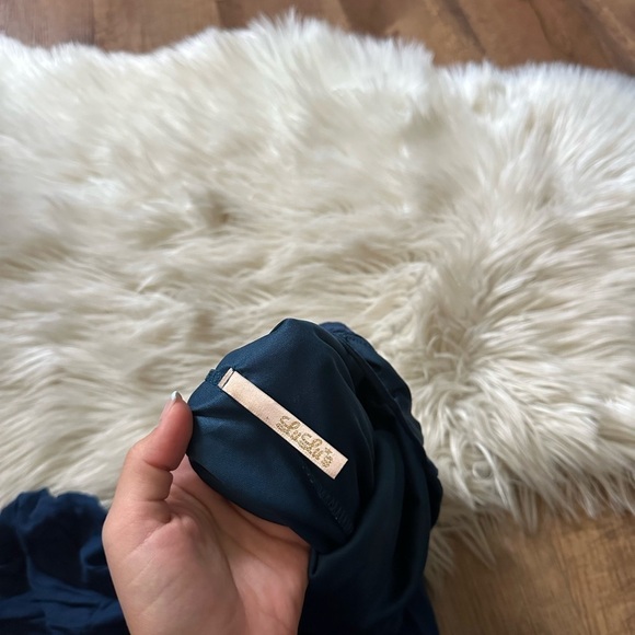 LULU’S Let It Flow Navy Blue Dress - Picture 3 of 4
